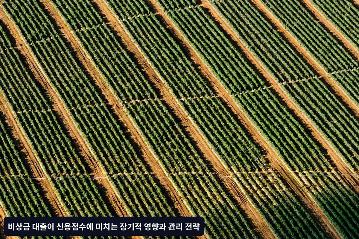 대출 종류별 신용점수 영향 차이