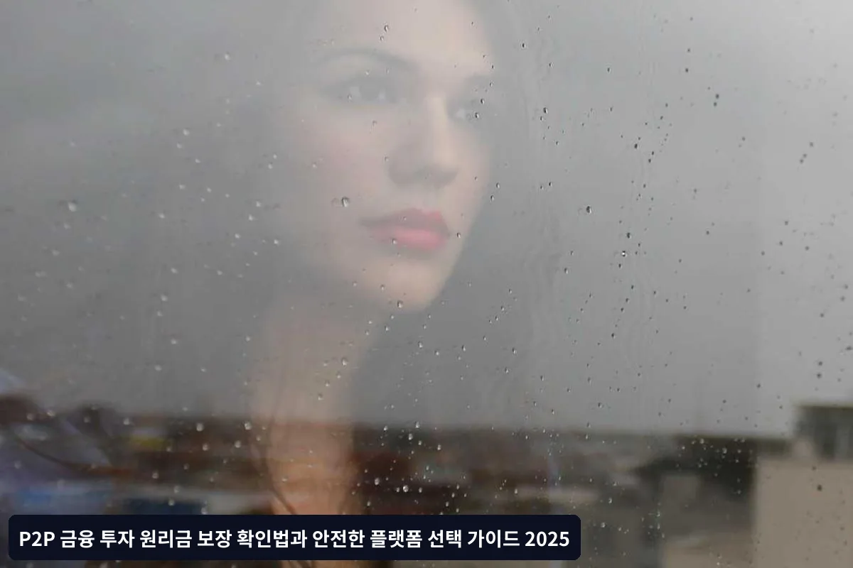안전한 P2P 플랫폼 선별 체크리스트