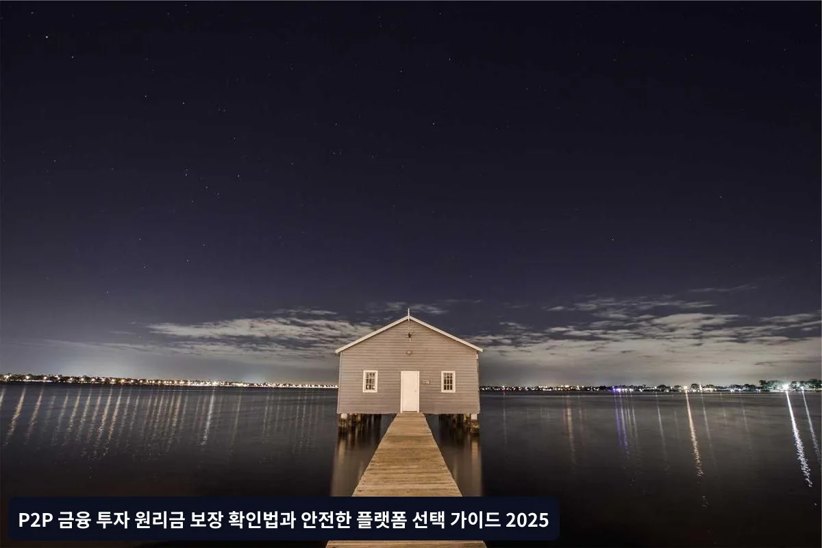 Q1: P2P 투자에서 100% 원리금이 보장되는 상품이 있나요?
